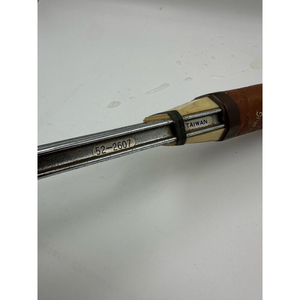 Vintage SPALDING Stinger steel tennis racquet, 4 3/8, cover, 1970’s, - Picture 3 of 7